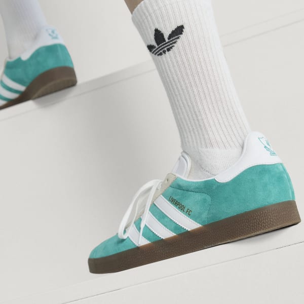 adidas Gazelle Liverpool FC Shoes - Green | Free Shipping with