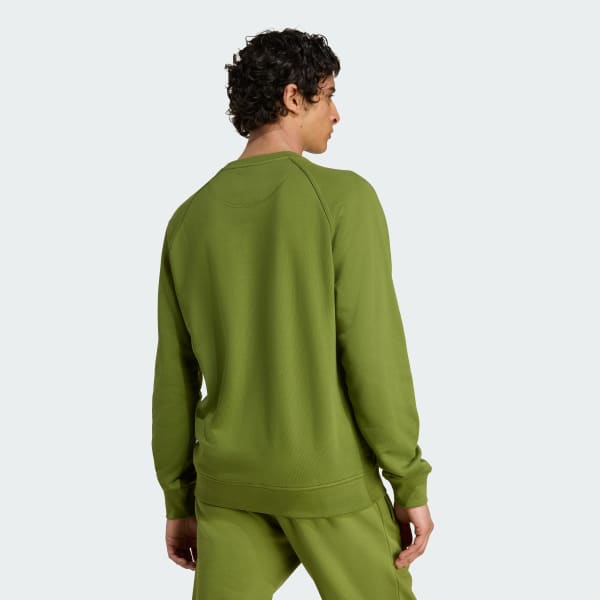 Verde Chompa Essentials de felpa francesa con trifolio