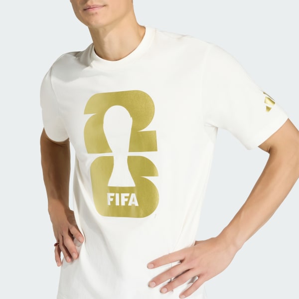アディダス FIFA ワールドカップ 26 オフィシャル エンブレム 半袖T
