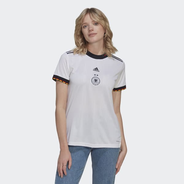 Branco Camisa Alemanha I Feminina 23722