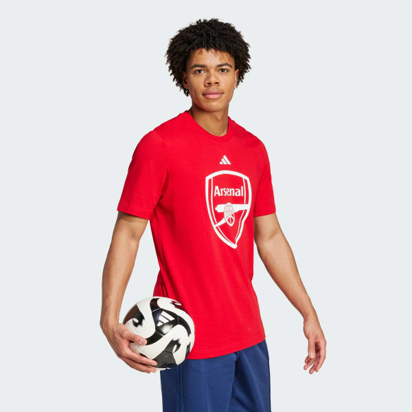 rouge T-shirt graphique Arsenal DNA