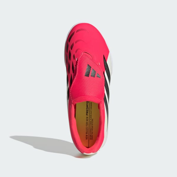 Rosso Scarpe da calcio PREDATOR CLUB Fold-Over Tongue Sala Indoor