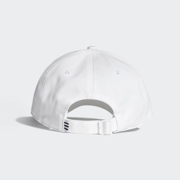 Blanco Gorra Trifolio Baseball (UNISEX)