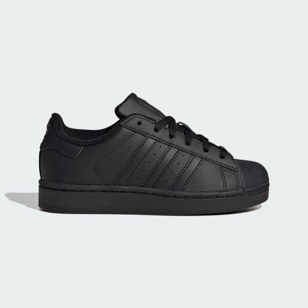 noir Chaussure Superstar II Enfants