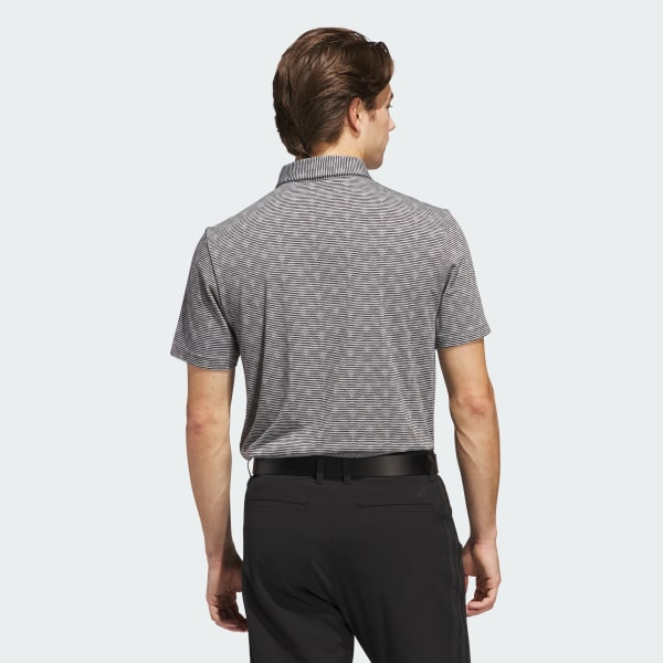 Gris Polo à rayures imprimé Go-To