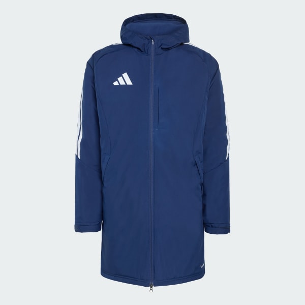 adidas Tiro26 Stadium Parka - Blue | Free Shipping with adiClub