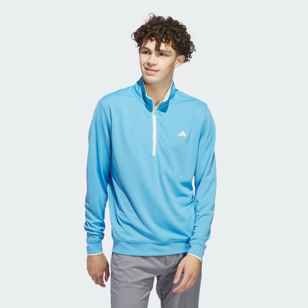 Blue Lightweight Half-Zip Top