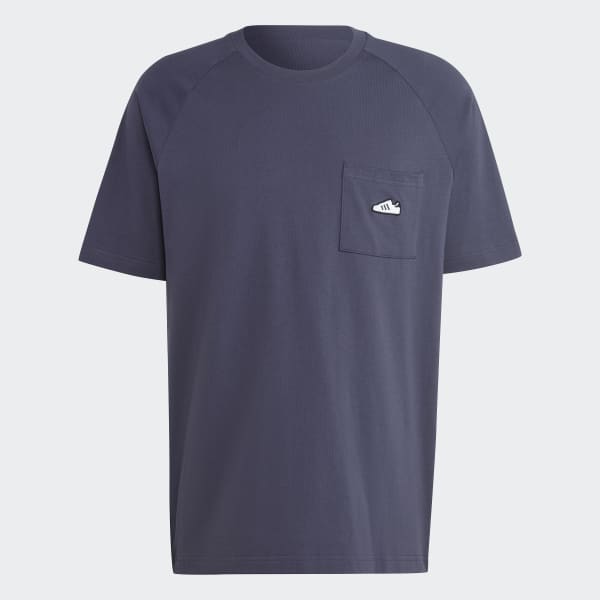 Blu Embroidered T-Shirt DRI67