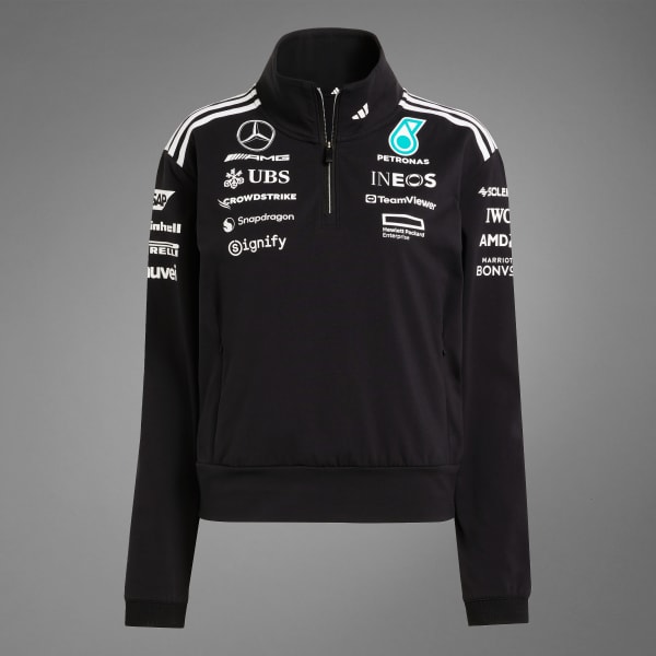 adidas MERCEDES - AMG PETRONAS FORMULA ONE TEAM QUARTER ZIP