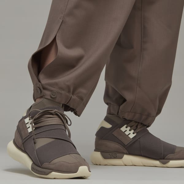 Brązowy Y-3 Classic Refined Wool Stretch Cargo Pants EKE55