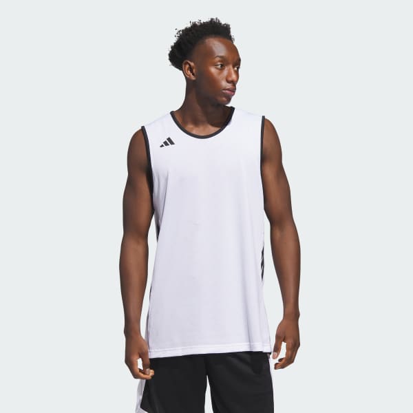 Noir Maillot de basketball réversible 3G Speed AEROREADY