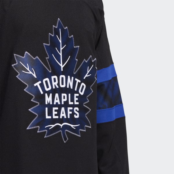 Black adidas Authentic Reversible Toronto Maple Leafs x drew house Alternate Jersey