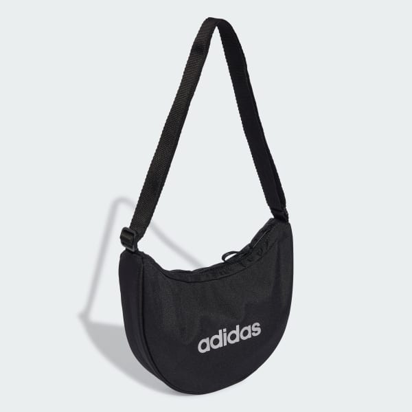 Negro Bolso para festival Linear Essentials