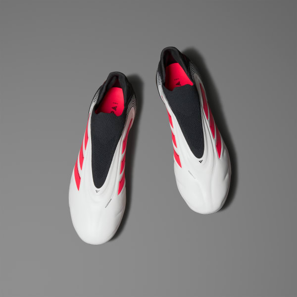 สีขาว รองเท้าฟุตบอล Copa Pure 3 Elite Laceless Firm Ground