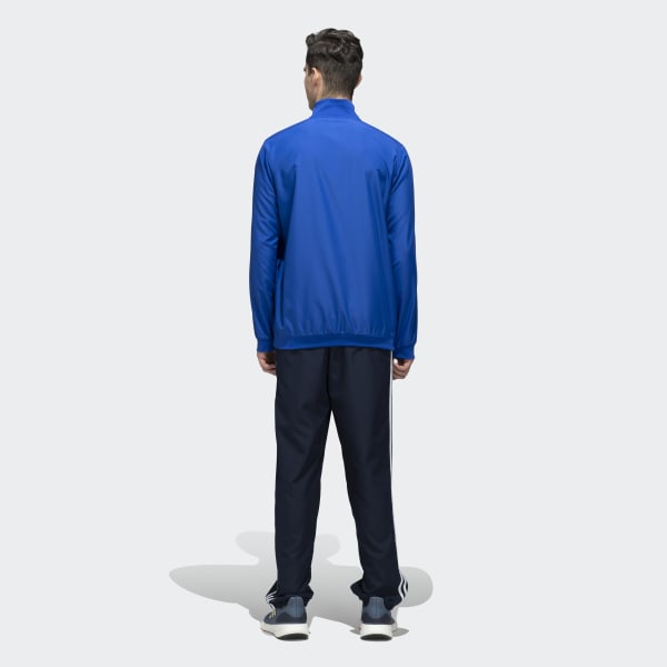 Blue mens adidas tracksuit online