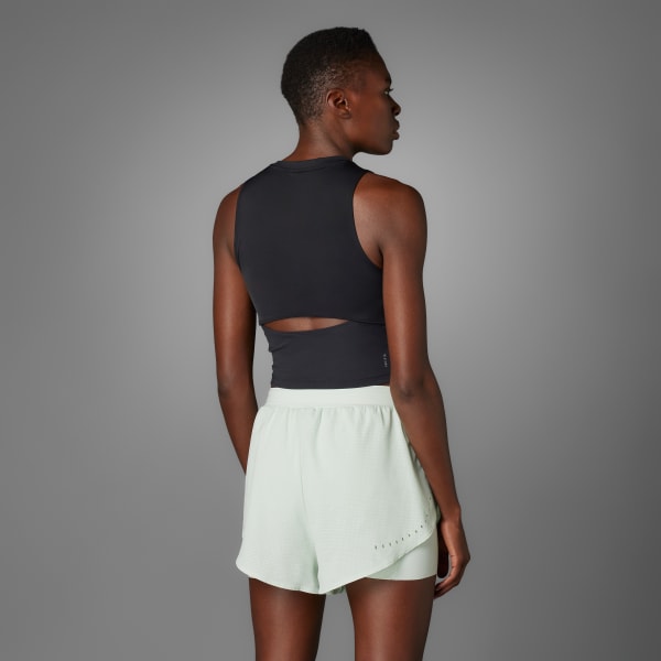 Negro Playera Corta Sin Mangas HIIT Seasonal Training