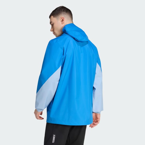 Azul Chaqueta impermeable Terrex Multi 2.5 Layer CLIMAPROOF