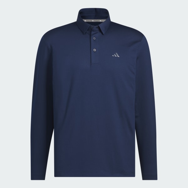 Blue Polo Shirt Long Sleeve