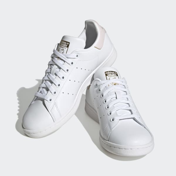adidas stan smith white and gold