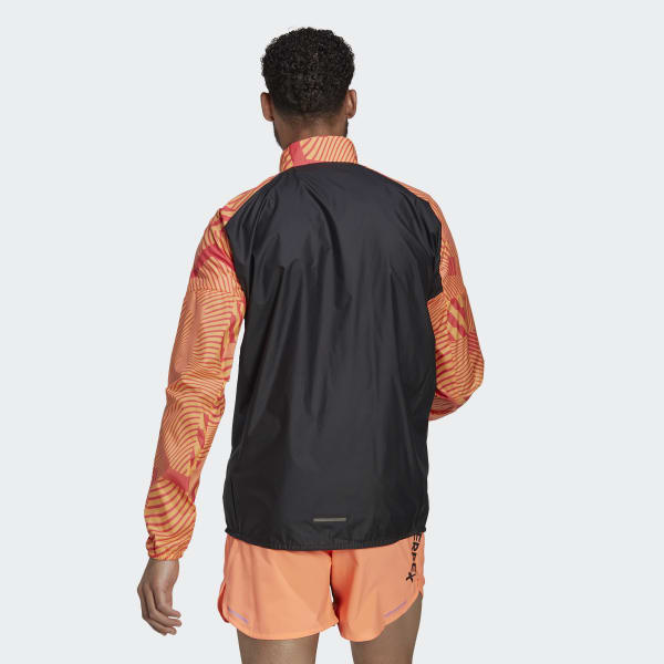 paars Terrex Trail Running Printed Windjack