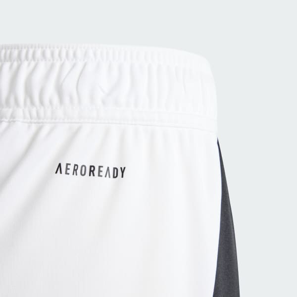 Branco Shorts Tiro 24 Infantil