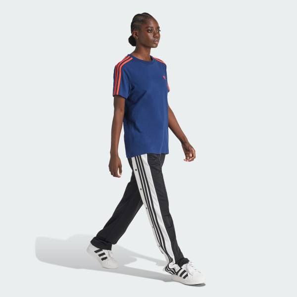 アディダス アディブレイク バックプリント 半袖Tシャツ - ブルー