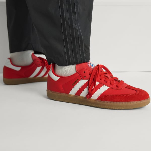 adidas Buty Samba FC Bayern - Czerwony | adidas Poland
