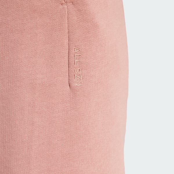 Shorts Moletinho ALL SZN - Rosa adidas | adidas Brasil