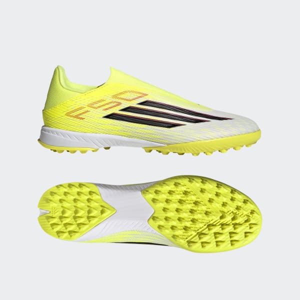 adidas F50 イエロー サッカーシューズ　27センチ　sahara F50_LEAGUE_Laceless_Turf_Socce