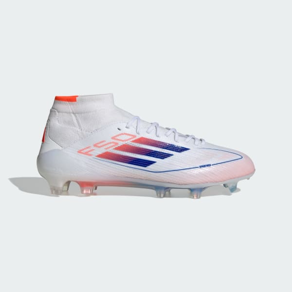 Blanco Chimpunes F50 Elite Corte MedioTerreno Firme