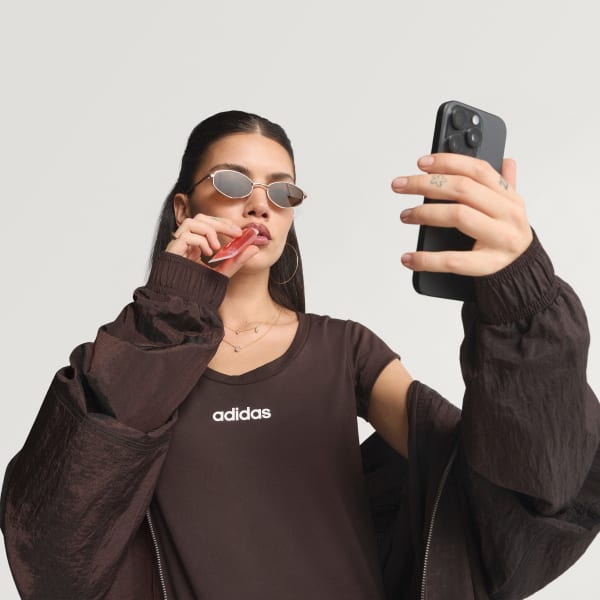 hnedá Detské tričko Hyperglam Baby Tee