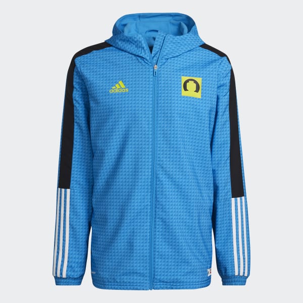 Azul Rompevientos adidasTiro x LEGO® DG448