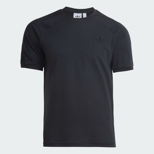 Preto 3-STRIPES TEE