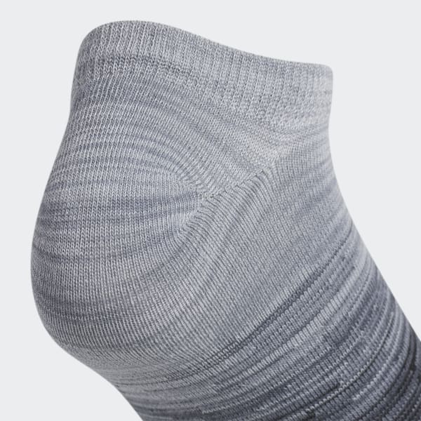Grey Superlite Gradient No-Show Socks 6 Pairs HJQ01A