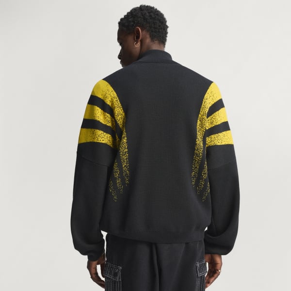 Zwart SANTIAGO LOOSE-FIT FULLY FASHION KNIT JACK