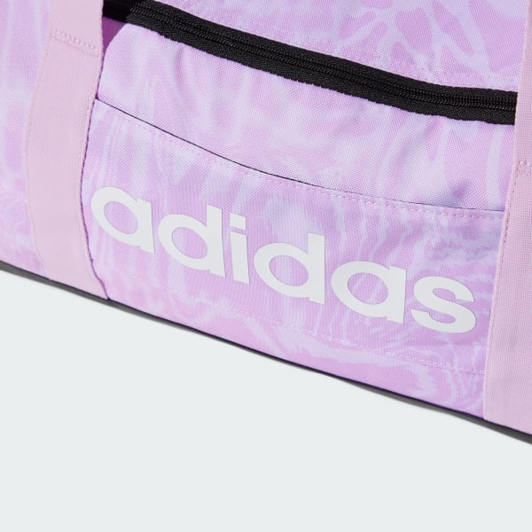 Morado Maleta Deportiva Linear Graphic Duffel Pequeña