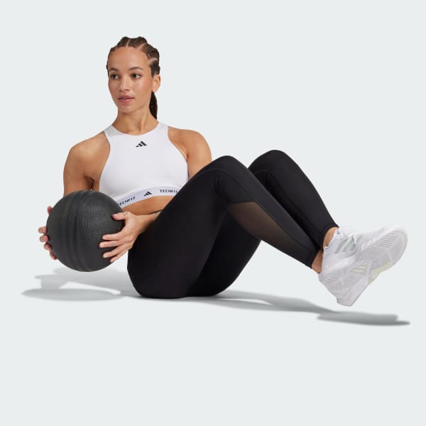 สีขาว บราคอสูงซัพพอร์ตระดับปานกลาง TECHFIT