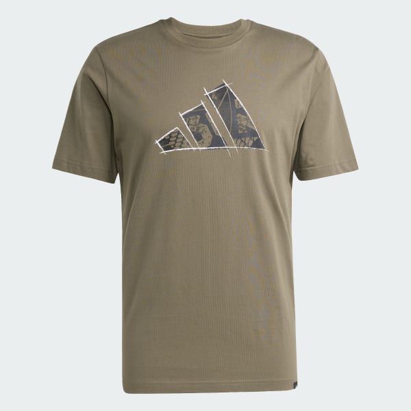 Gronn Logo Graphic T-skjorte