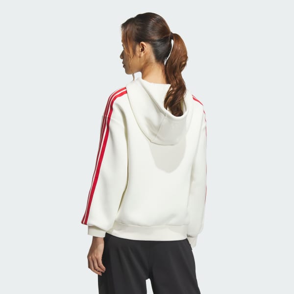 White CNY Hooded Sweatshirt