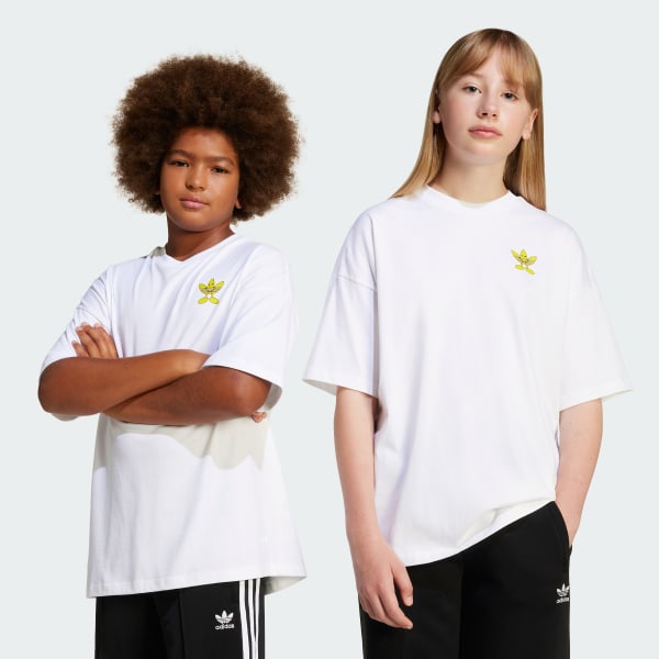 adidas Originals x Smiley World Kids T-Shirt - Weiß | adidas
