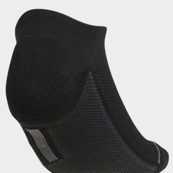 Black Superlite Stripe No-Show Socks 3 Pairs