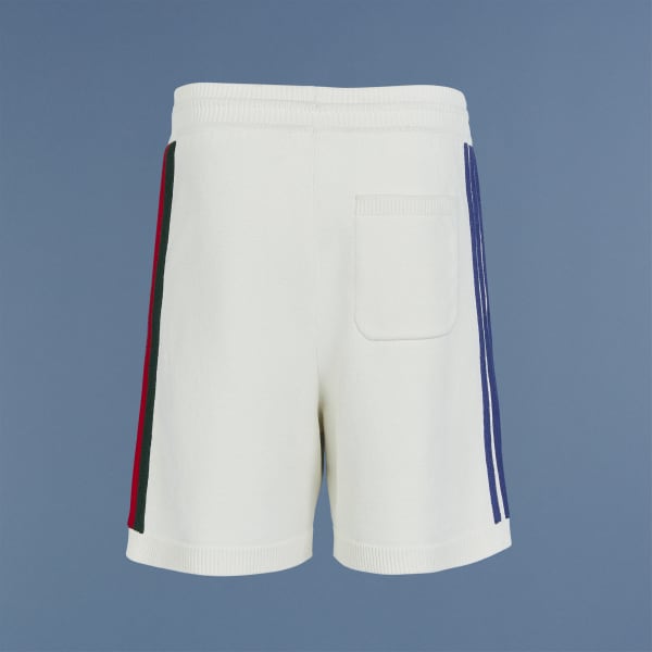 White adidas x Gucci Elastic Viscose Shorts BUH96