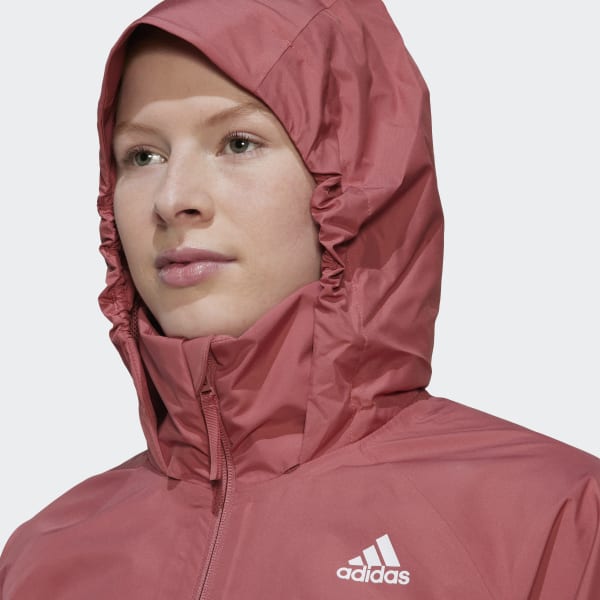 Rot BSC 3-Streifen RAIN.RDY Regenjacke LCJ85