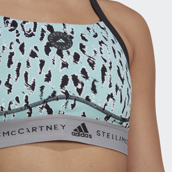 TruePurpose sports bra in green - Adidas By Stella Mc Cartney