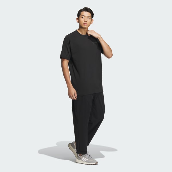 Black Classic Street Track Pants
