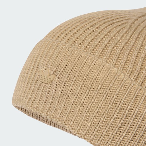 Beige Bonnet logo Trèfle métallisé ton sur ton Everyday Icons