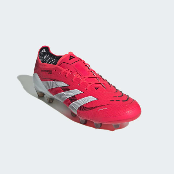 adidas アディダス プレデター ELITE HG/AG ジャパン(レッド/ホワイト/ブラック)【☆オリジナルナップサック特典☆】 IE3760  サッカー スパイク・シューズ -サッカーショップ【SWS】