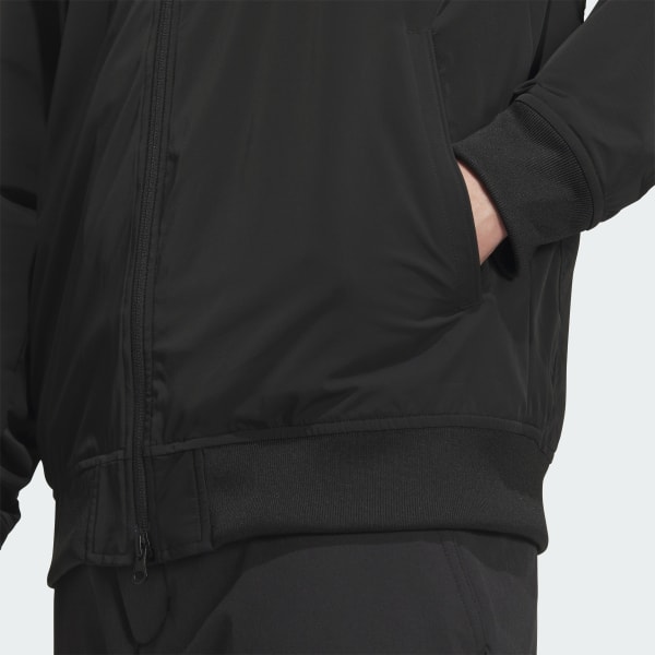 アディダス 【ゴルフ】長袖 フルジップジャケット - ブラック