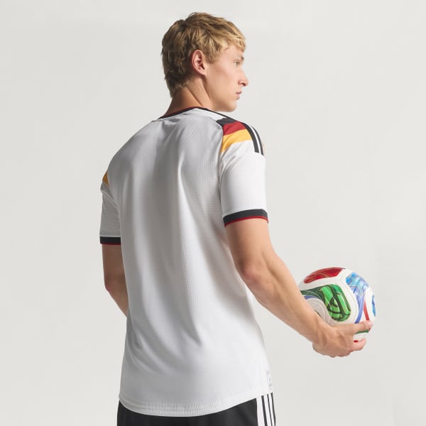 Weiss Deutschland 26 Authentic Heimtrikot
