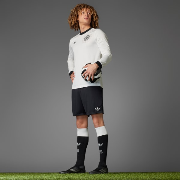 独特の素材 adidas Germany Anniversary Long Sleeve Jersey - White ウェア